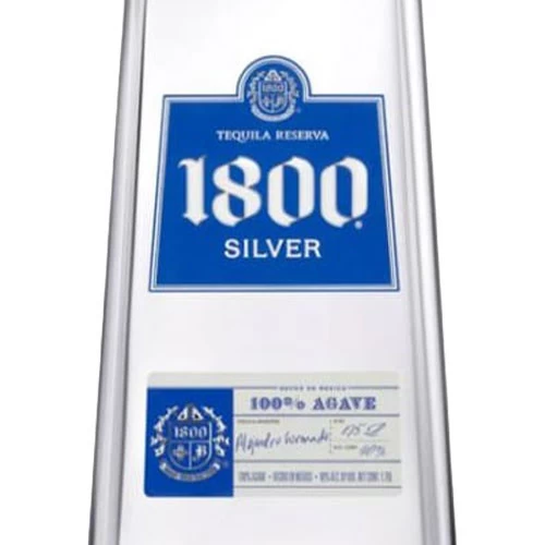 1800 Silver Tequila (1.75L) - Image 2