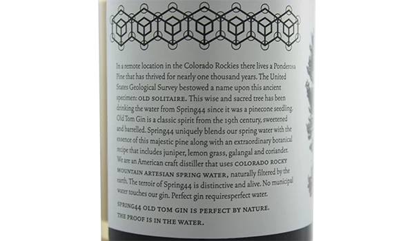 Spring44 Old Tom Gin - Image 2