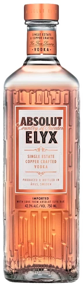 Absolut Elyx Single Estate Handcrafted Vodka (750mL)