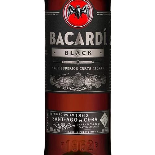Bacardi Black Rum - Image 2