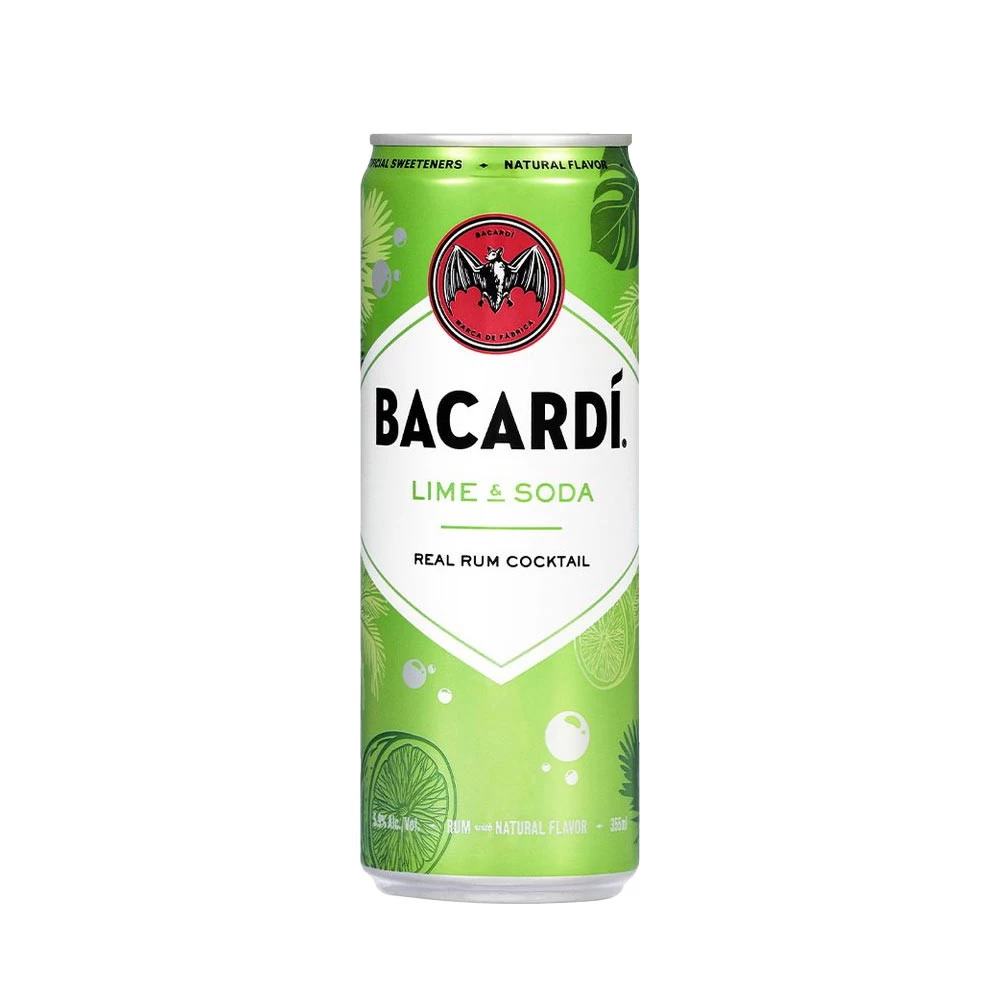 Bacardi Lime & Soda 4-Pack - Image 2