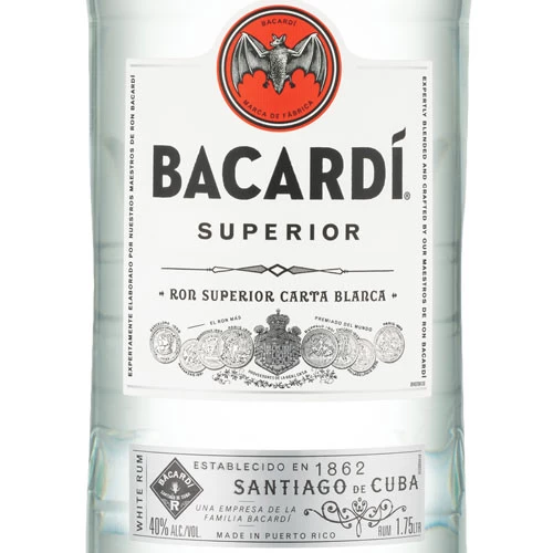 Bacardi Superior White Rum (1.75L) - Image 2