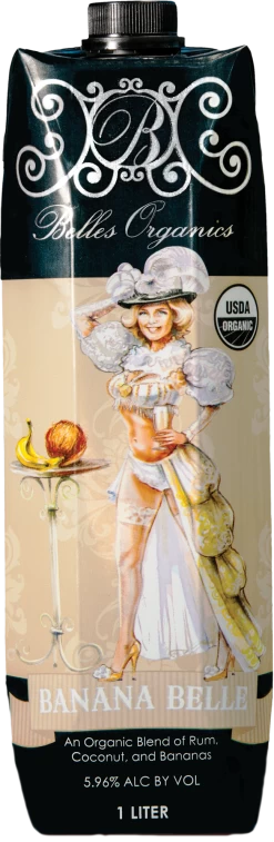 Belles Organic Ready-to-Drink Cocktails - Banana Belle