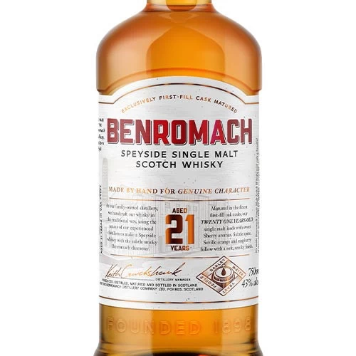 Benromach 21 Year Old Single Malt Scotch Whisky - Image 2