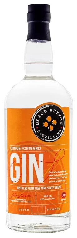 Black Button Citrus Forward Gin
