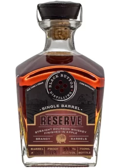 Black Button Single Barrel Apple Brandy Finished Bourbon