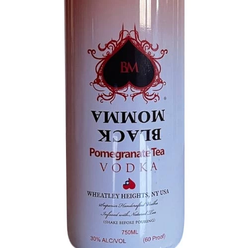 Black Momma Pomegranate Tea Vodka - Image 2