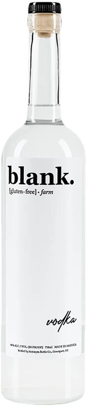 Blank Farm Vodka