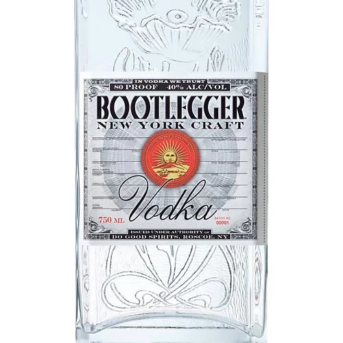 Bootlegger New York Craft Vodka - Image 2