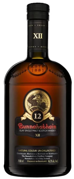 Bunnahabhain 12 Year Old Single Malt Scotch Whisky