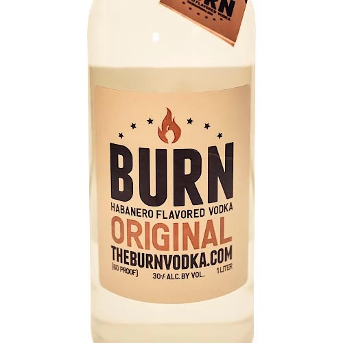Burn Original Habanero Flavored Vodka (1L) - Image 2