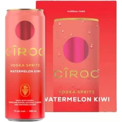 Cîroc Watermelon Kiwi Vodka Spritz 4-Pack
