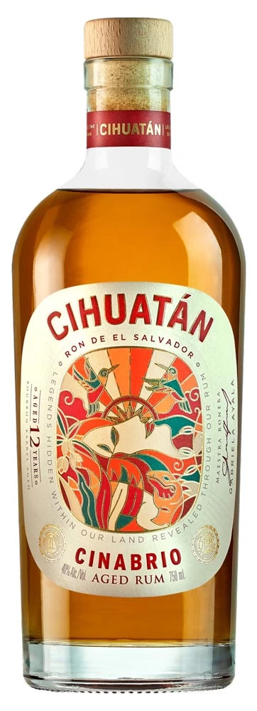 Cihuatán Cinabrio 12 Year Old Rum