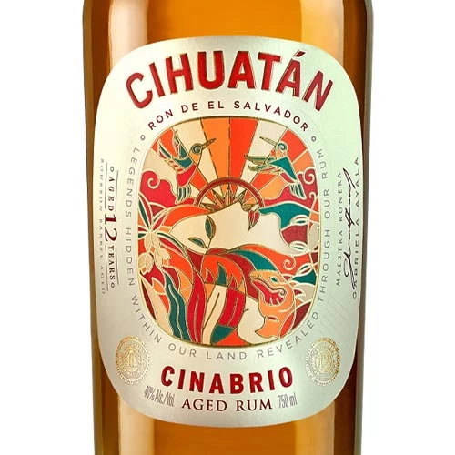 Cihuatán Cinabrio 12 Year Old Rum - Image 2