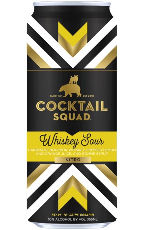 Cocktail Squad Whiskey Sour Nitro 4-Pack