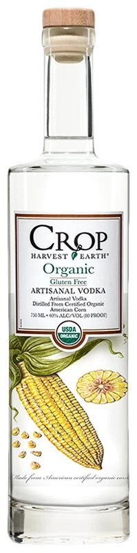 Crop Harvest Earth Organic Artisanal Vodka