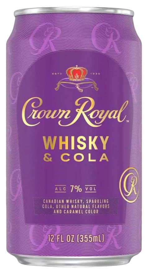Crown Royal Whisky & Cola Cocktail 4-Pack - Image 2