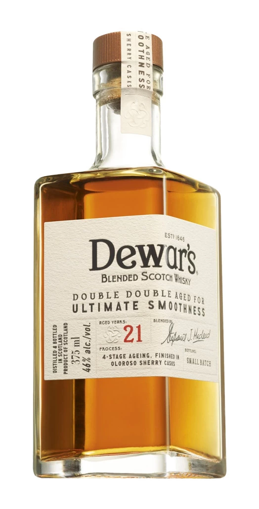 Dewar's Double Double 21 Year Old Blended Scotch Whisky (375mL)