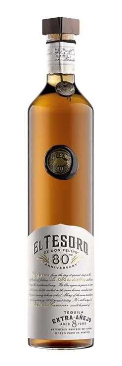 El Tesoro 80th Anniversary Extra Añejo Tequila