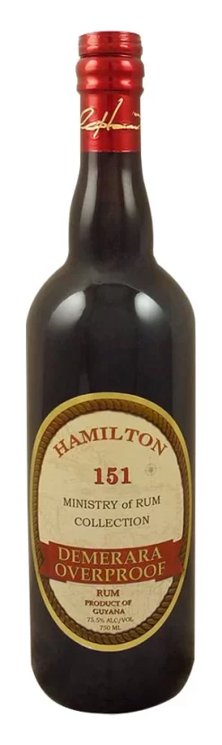 Hamilton 151 Demerara Overproof Rum