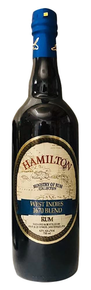 Hamilton West Indies 1670 Blend Rum