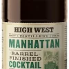 High West Manhattan Barrel Finished Cocktail