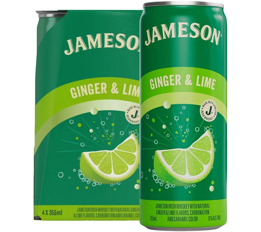 Jameson Ginger & Lime 4-Pack
