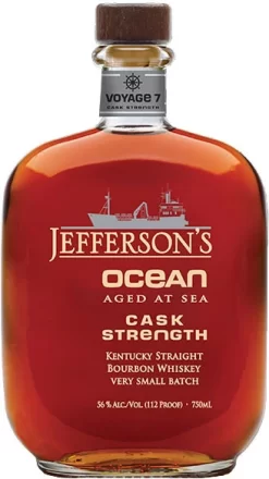 Jefferson's Ocean Aged At Sea Cask Strength Voyage 7 Straight Bourbon Whiskey