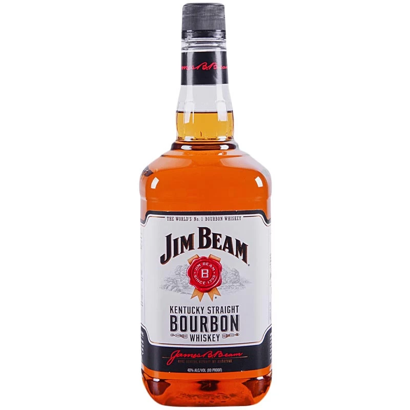 Jim Beam Bourbon Whiskey (1.75L)