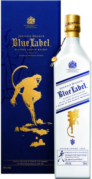 Johnnie Walker Blue Label Year Of The Monkey Scotch Whisky
