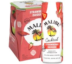 Malibu Strawberry Daiquiri Coctail 4-Pack