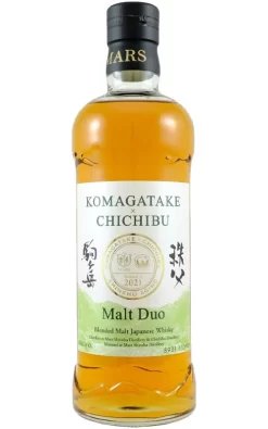 Mars Malt Duo Komagatake X Chichibu 2021 Japanese Whisky