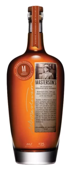 Masterson's 10 Year Old Hungarian Oak Straight Rye Whiskey