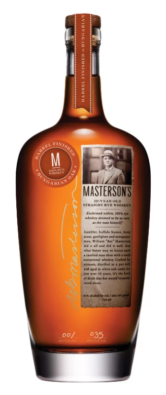 Masterson's 10 Year Old Hungarian Oak Straight Rye Whiskey