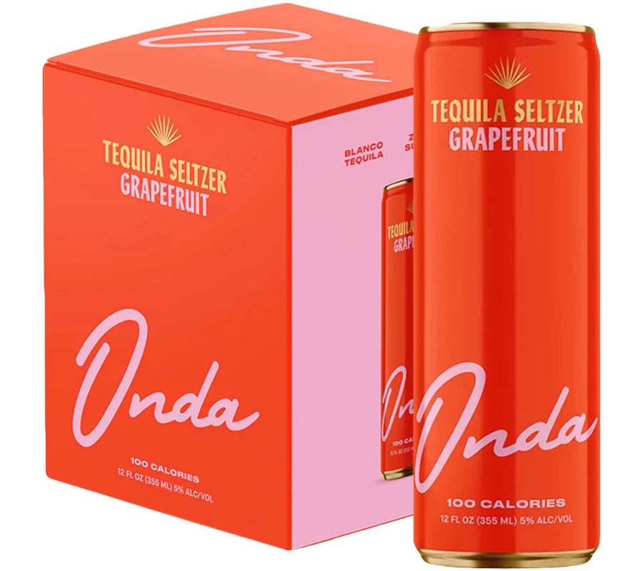 Onda Grapefruit Sparkling Tequila 24-Pack