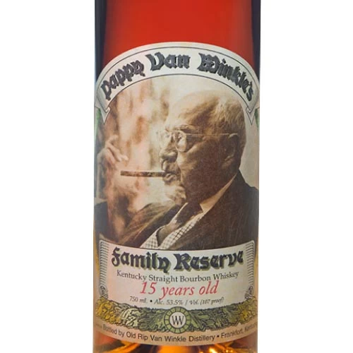 Pappy Van Winkle Family Reserve 15 Year Old Bourbon Whiskey - Image 2