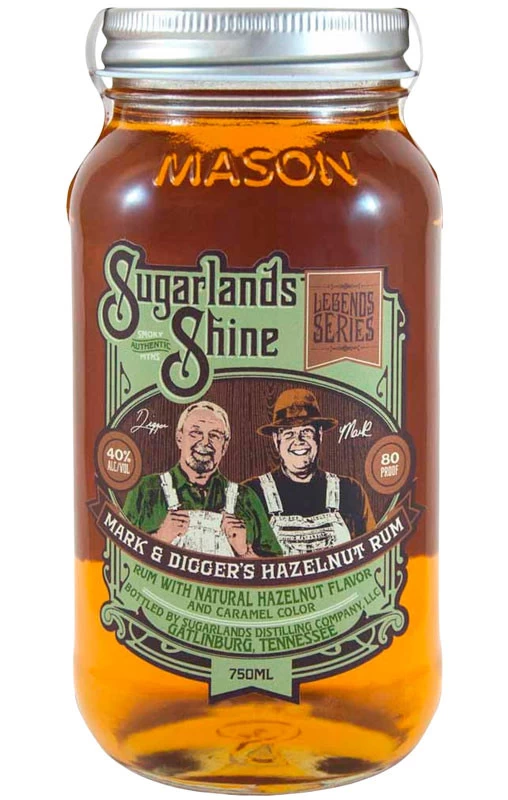 Sugarlands Mark And Digger's Hazelnut Rum Legends Series