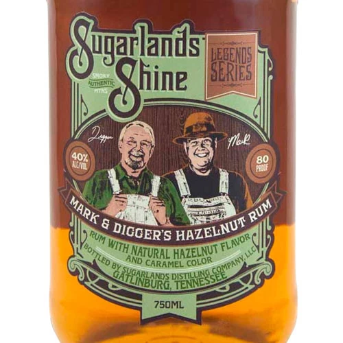 Sugarlands Mark And Digger's Hazelnut Rum Legends Series - Image 2