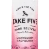 TAKE FIVE Cranberry Raspberry Hard Seltzer 12-Pack