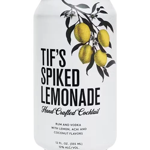 Tif's Spiked Lemonade Hand Crafted Cocktail (4-Pack) - Image 3
