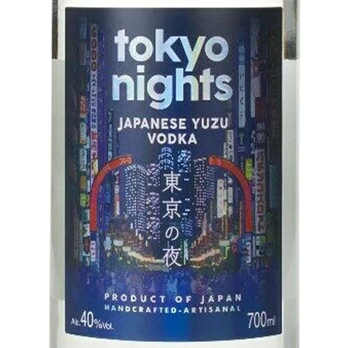 Tokyo Nights Yuzu Vodka - Image 2
