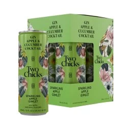 Two Chicks Sparkling Apple Gimlet 4-Pack