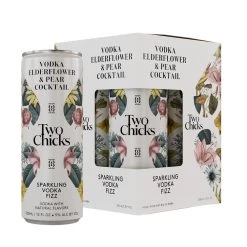 Two Chicks Sparkling Vodka Fizz 4-Pack