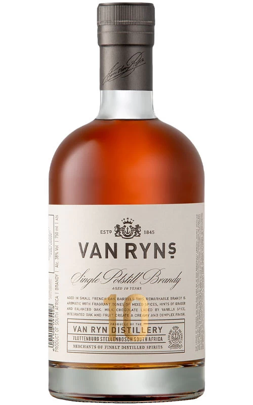 Van Ryn's Single Pot Still 10 Year Old Brandy