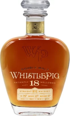 WhistlePig Double Malt 18 Year Old 3rd Edition Straight Rye Whiskey