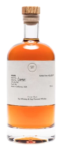 Wolves Whiskey First Run Rye & Hop Flavored Whiskey